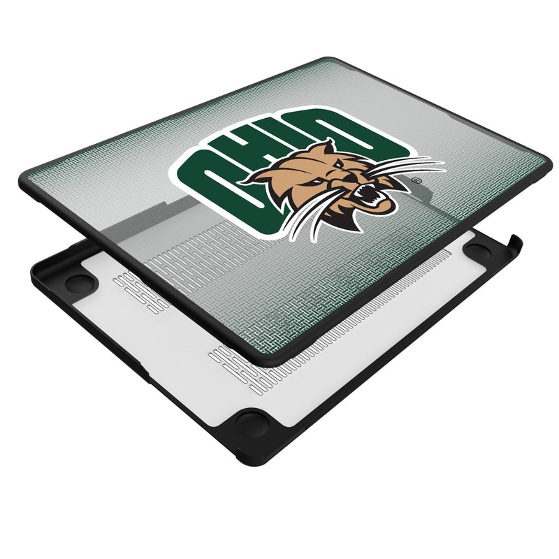 Ohio University Bobcats Linen MacBook Laptop Case Iso.Jpg