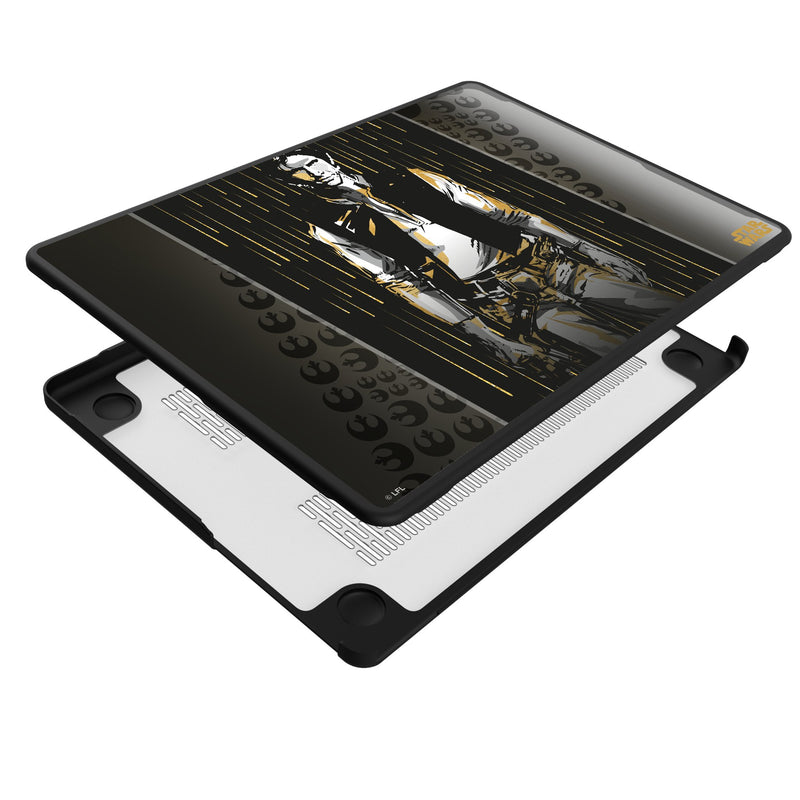 Star Wars Han Solo Portrait MacBook Laptop Case for Apple MacBook Iso.Jpg