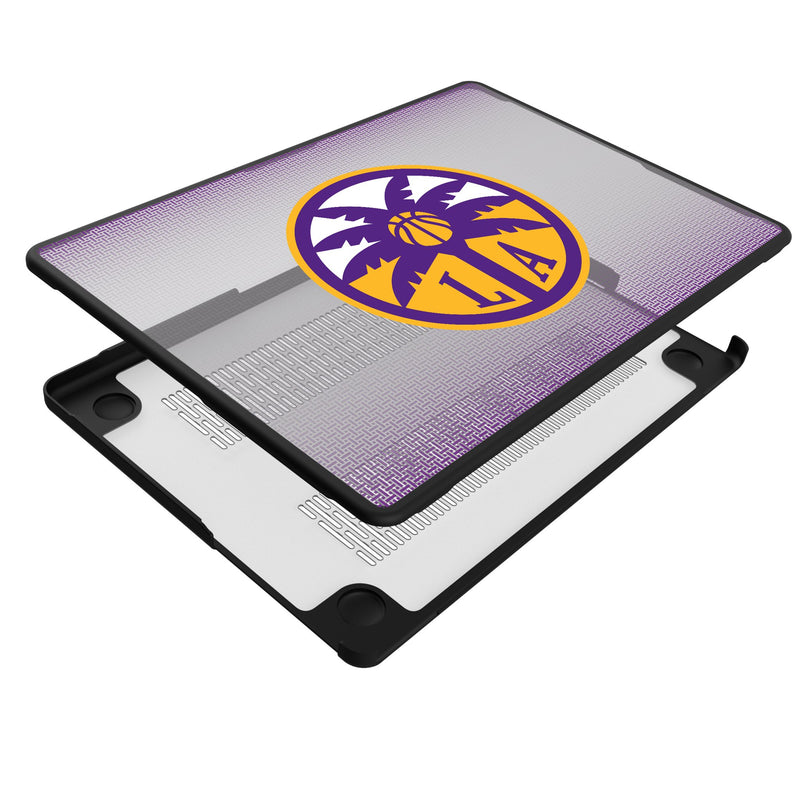 Los Angeles Sparks Linen MacBook Laptop Case Iso.Jpg