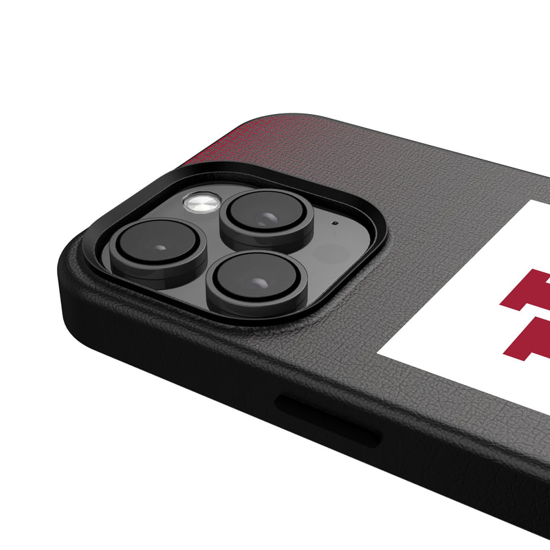 Indiana University Hoosiers Linen iPhone MagSafe Compatible Phone Case for Apple iPhone Detail.Jpg