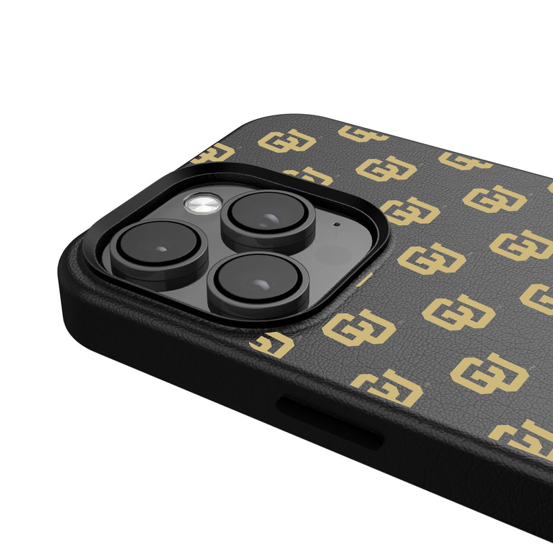 University of Colorado Buffaloes Fashion Pattern iPhone MagSafe Compatible Phone Case for Apple iPhone Detail.Jpg