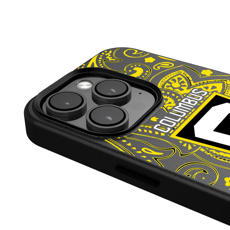 Columbus Crew  Paisley iPhone MagSafe Compatible Phone Case Detail.Jpg