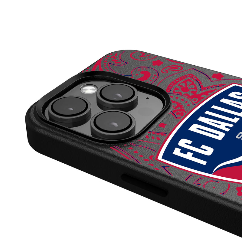 FC Dallas  Paisley iPhone MagSafe Compatible Phone Case Detail.Jpg