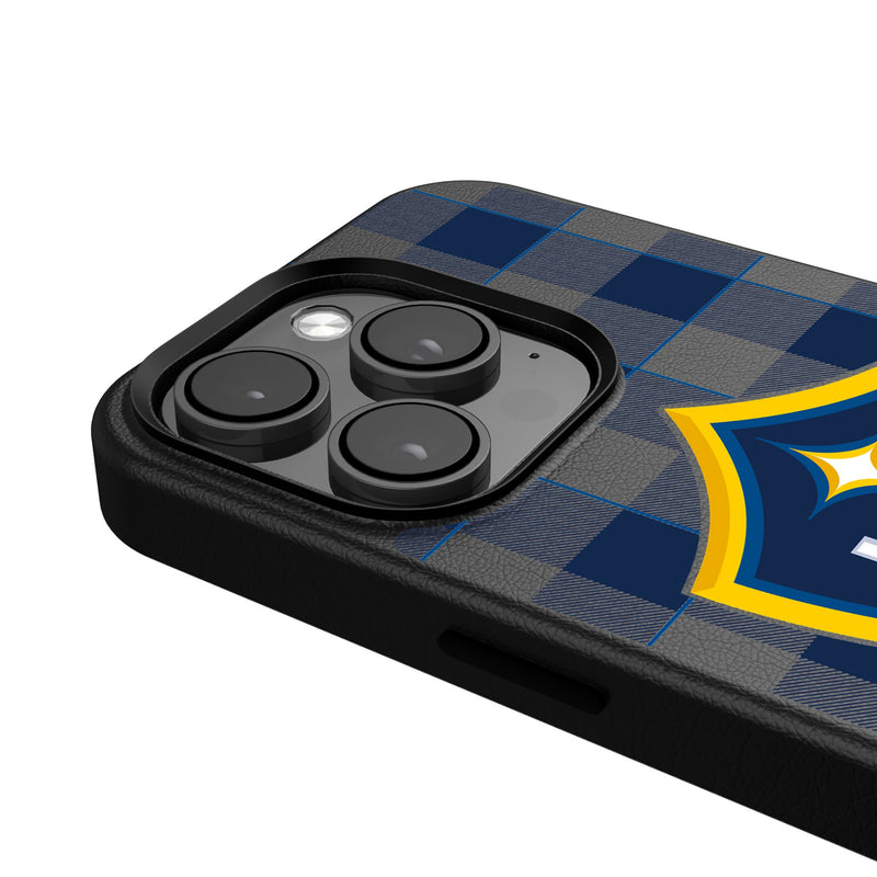 LA Galaxy  Plaid iPhone MagSafe Compatible Phone Case Detail.Jpg