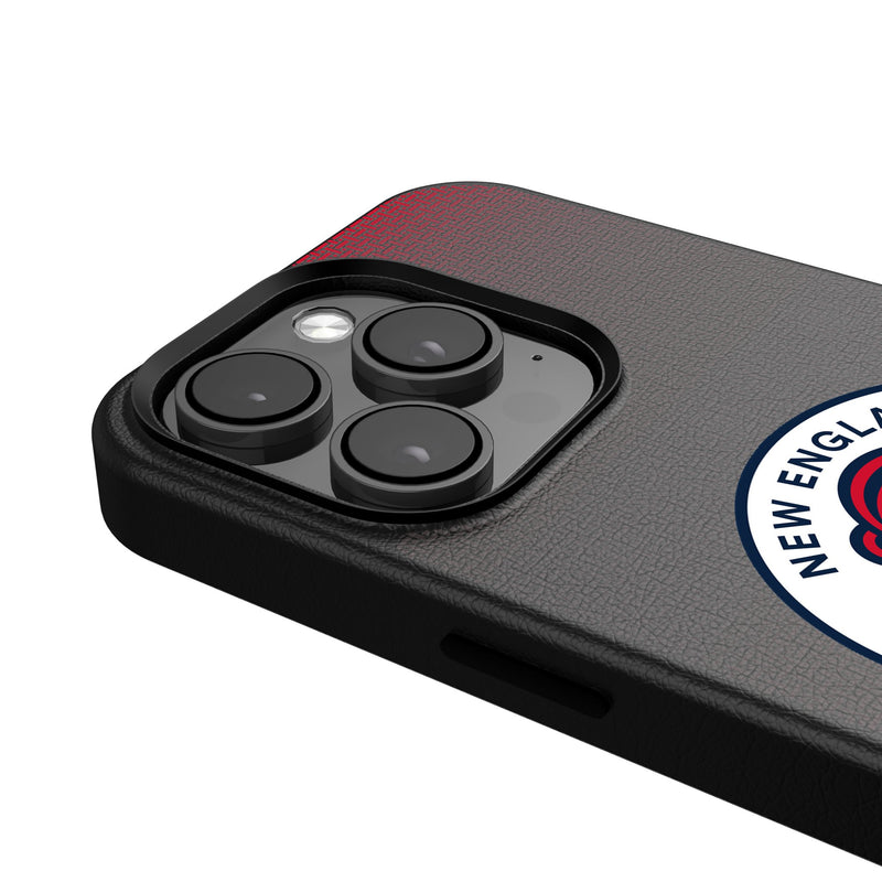 New England Revolution  Linen iPhone MagSafe Compatible Phone Case Detail.Jpg