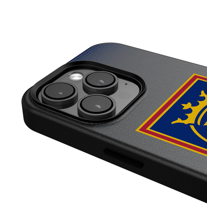 Real Salt Lake Linen iPhone MagSafe Compatible Phone Case for Apple iPhone Detail.Jpg