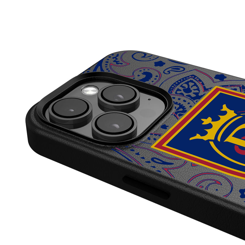 Real Salt Lake   Paisley iPhone MagSafe Compatible Phone Case Detail.Jpg