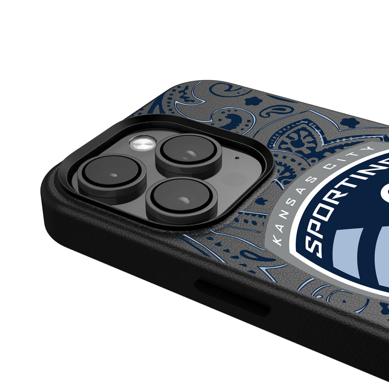 Sporting Kansas City   Paisley iPhone MagSafe Compatible Phone Case Detail.Jpg