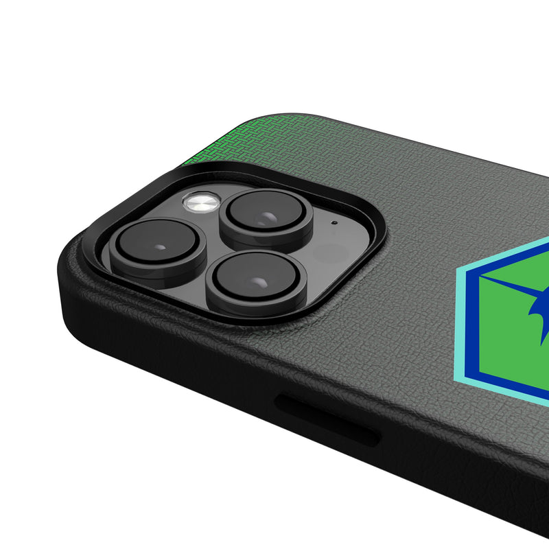 Seattle Sounders FC Linen iPhone MagSafe Compatible Phone Case for Apple iPhone Detail.Jpg
