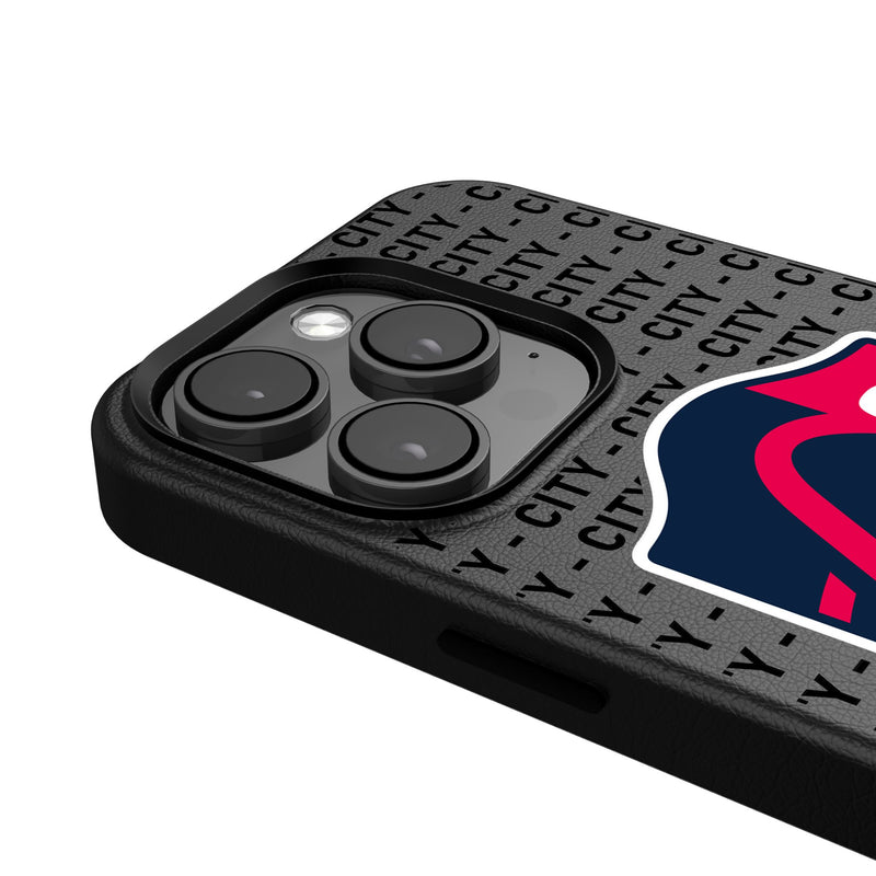 St. Louis CITY SC Text Backdrop iPhone MagSafe Compatible Phone Case for Apple iPhone Detail.Jpg