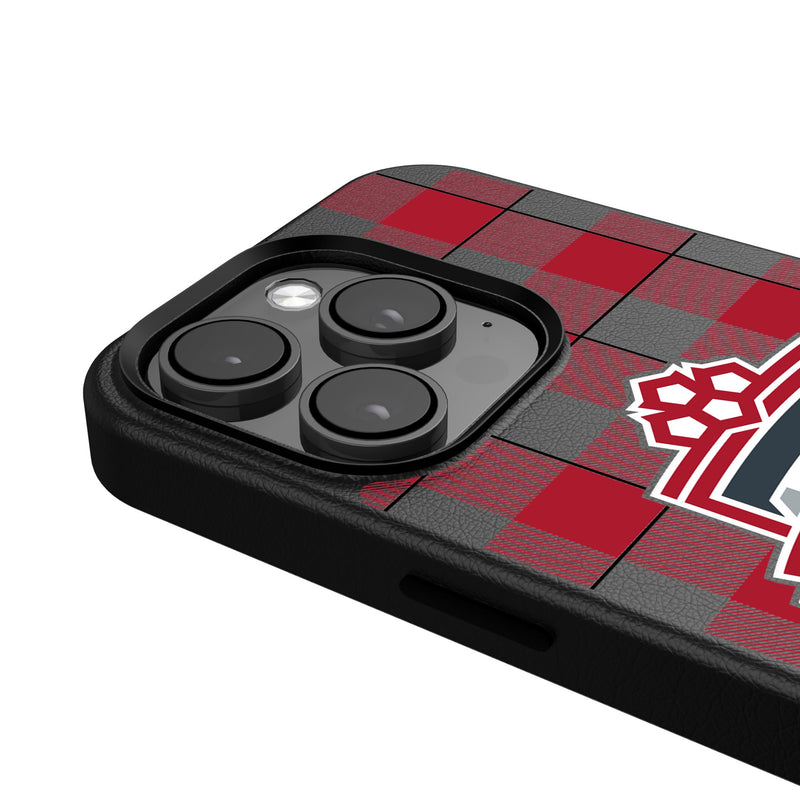 Toronto FC Plaid iPhone MagSafe Compatible Phone Case for Apple iPhone Detail.Jpg