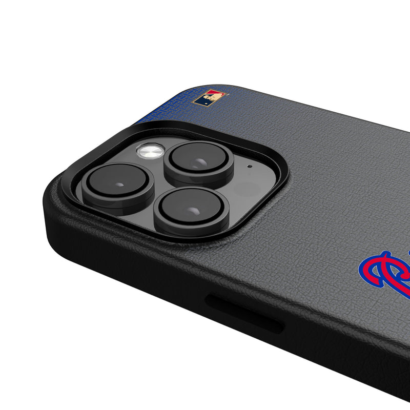 Atlanta Braves Home 2012 - Cooperstown Collection Linen iPhone MagSafe Compatible Phone Case for Apple iPhone Detail.Jpg