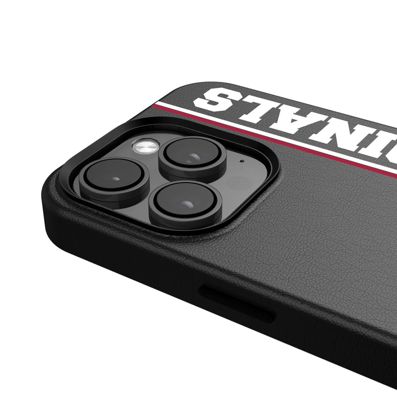 Chicago Cardinals 1947-1959 Historic Collection Sidebar iPhone MagSafe Compatible Phone Case for Apple iPhone Detail.Jpg