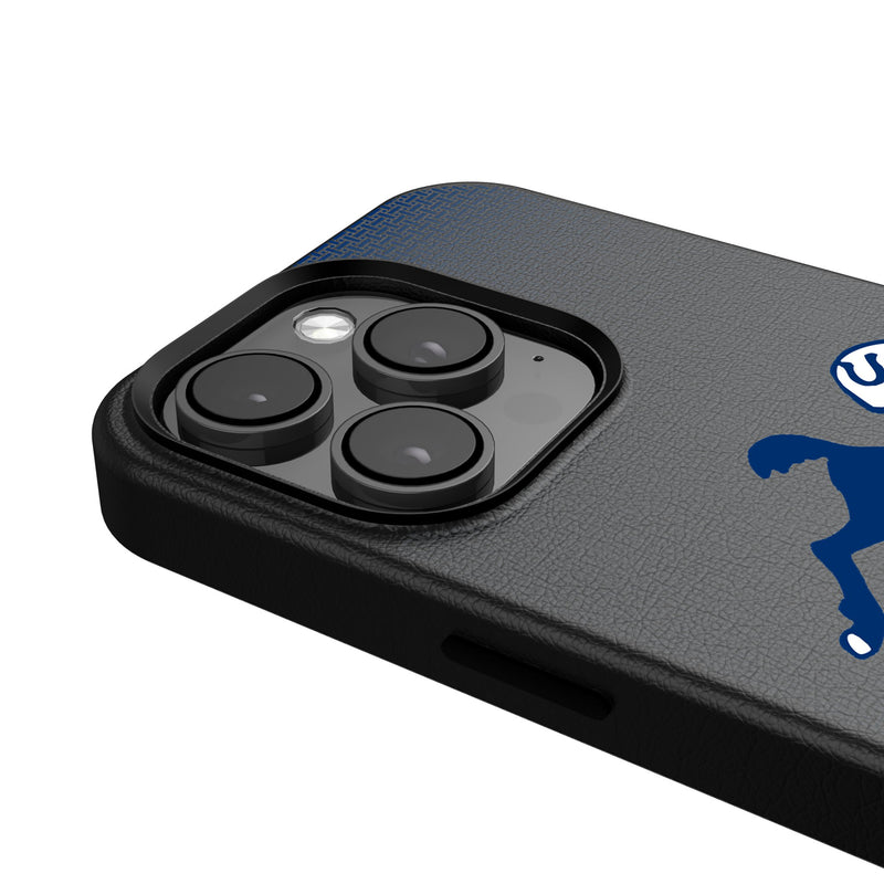 Baltimore Colts 1946 Historic Collection Linen iPhone MagSafe Compatible Phone Case for Apple iPhone Detail.Jpg