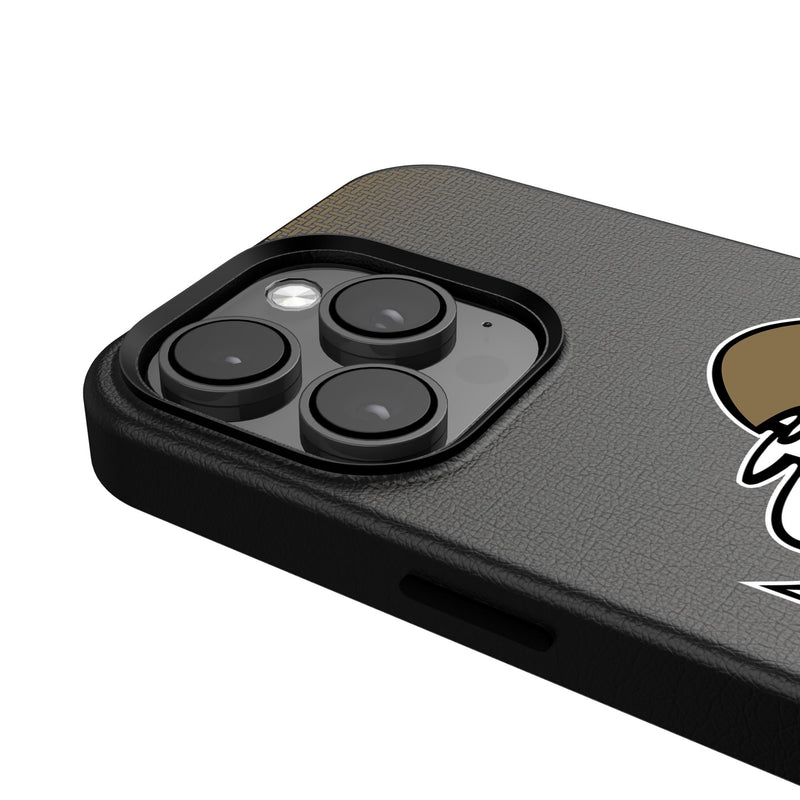 New Orleans Saints Historic Collection Linen iPhone MagSafe Compatible Phone Case for Apple iPhone Detail.Jpg