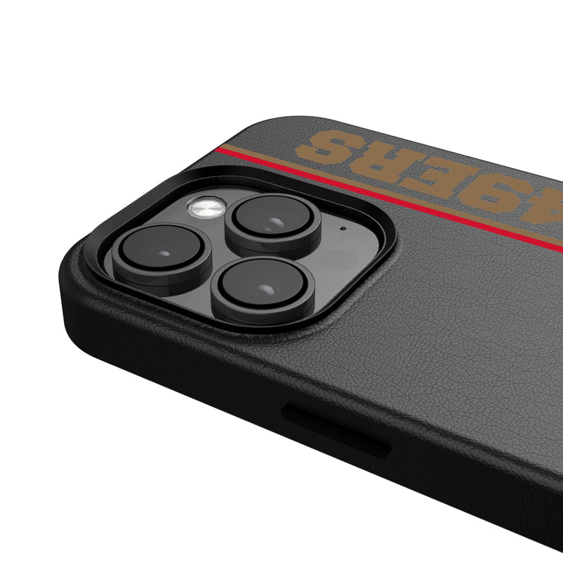 San Francisco 49ers Historic Collection Sidebar iPhone MagSafe Compatible Phone Case for Apple iPhone Detail.Jpg