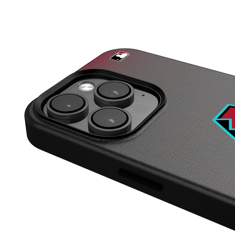 Arizona Diamondbacks Linen iPhone MagSafe Compatible Phone Case for Apple iPhone Detail.Jpg