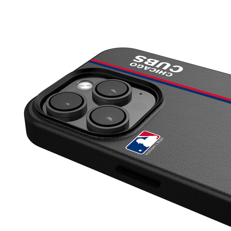 Chicago Cubs Sidebar iPhone MagSafe Compatible Phone Case for Apple iPhone Detail.Jpg