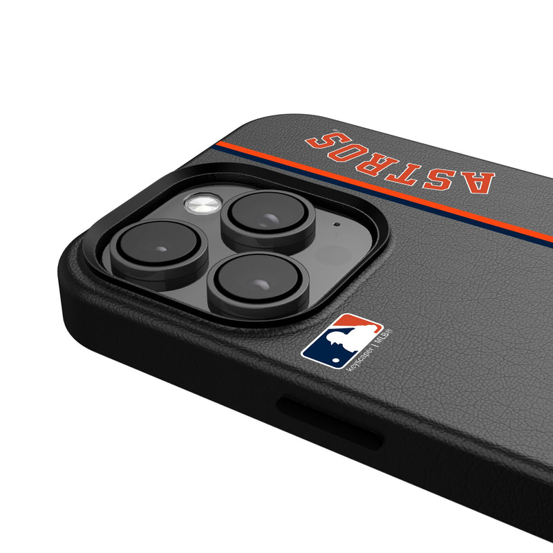 Houston Astros Sidebar iPhone MagSafe Compatible Phone Case for Apple iPhone Detail.Jpg