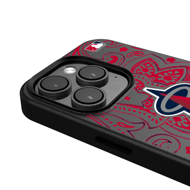 Los Angeles Angels Paisley iPhone MagSafe Compatible Phone Case for Apple iPhone Detail.Jpg