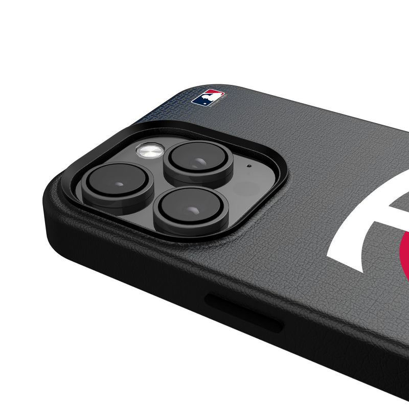 Minnesota Twins Linen iPhone MagSafe Compatible Phone Case for Apple iPhone Detail.Jpg