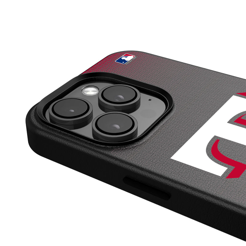 Texas Rangers Linen iPhone MagSafe Compatible Phone Case for Apple iPhone Detail.Jpg