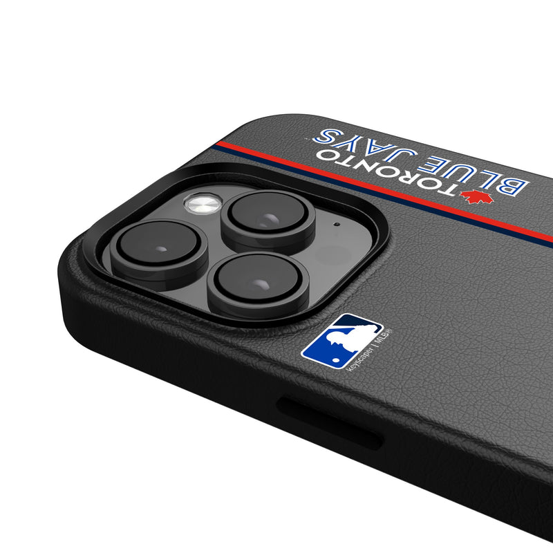 Toronto Blue Jays Sidebar iPhone MagSafe Compatible Phone Case for Apple iPhone Detail.Jpg