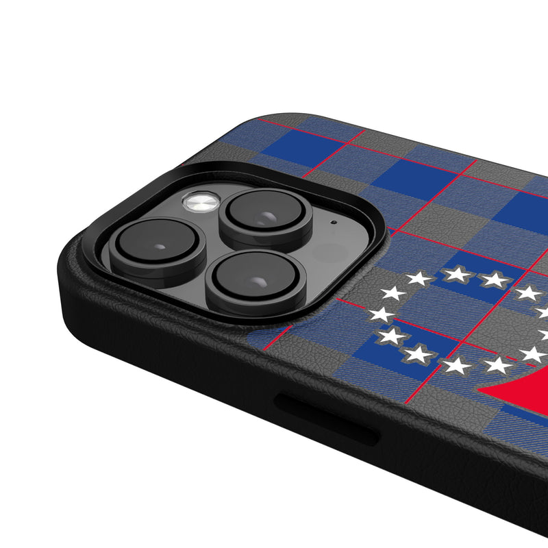 Philadelphia 76ers Plaid iPhone MagSafe Compatible Phone Case Detail.Jpg