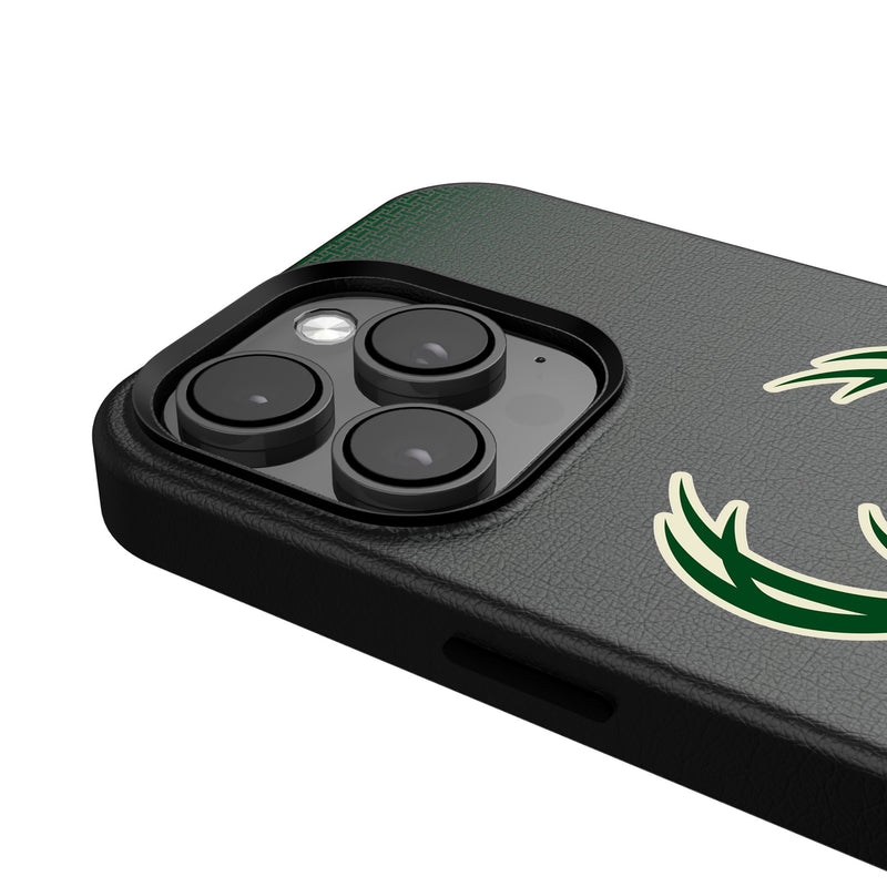 Milwaukee Bucks Linen iPhone MagSafe Compatible Phone Case for Apple iPhone Detail.Jpg