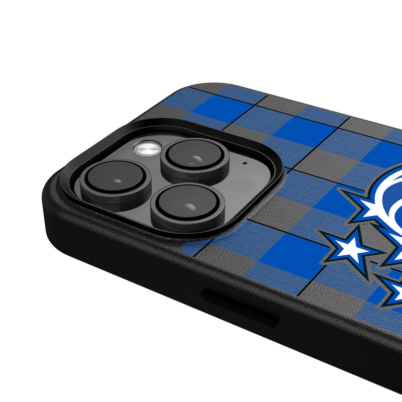 Orlando Magic Plaid iPhone MagSafe Compatible Phone Case for Apple iPhone Detail.Jpg