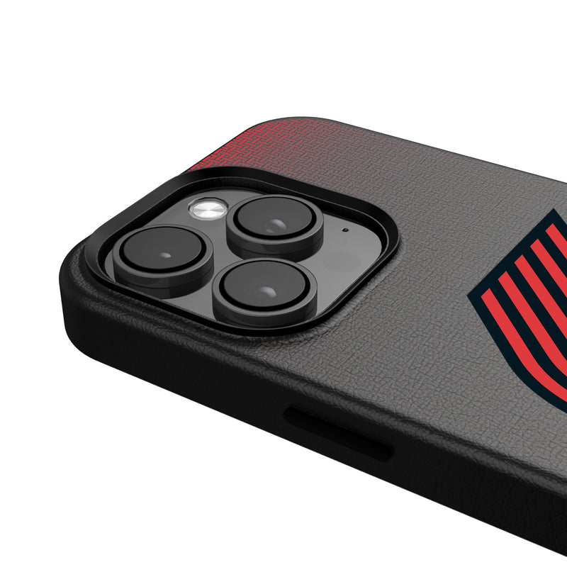 Portland Trail Blazers Linen iPhone MagSafe Compatible Phone Case for Apple iPhone Detail.Jpg