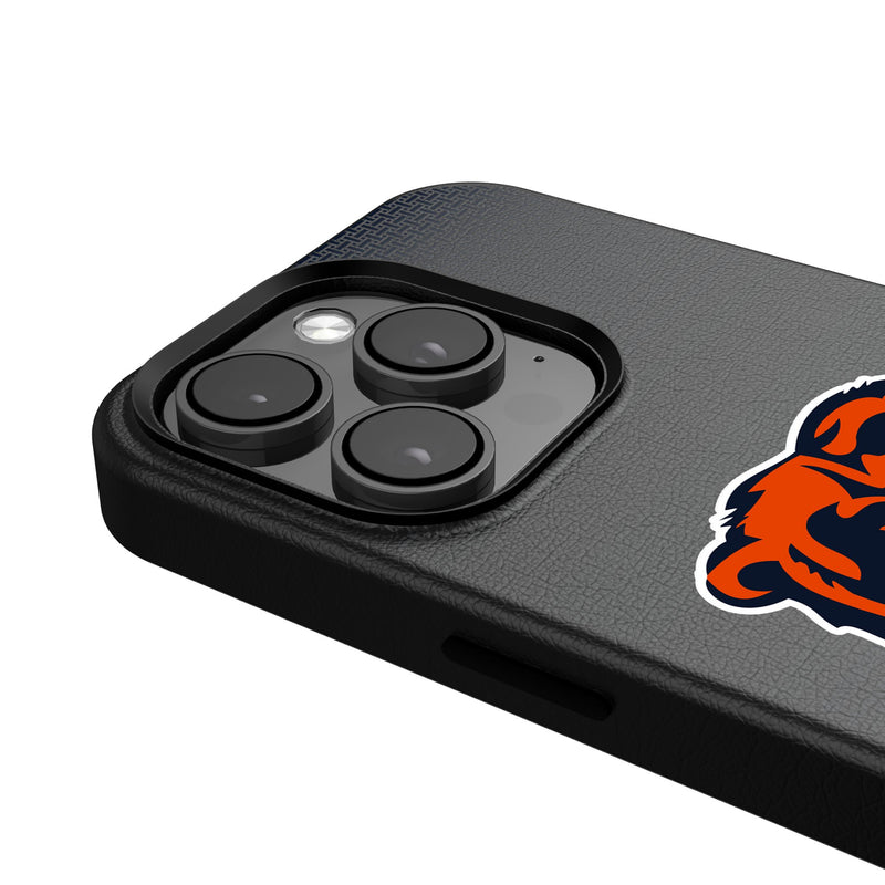 Chicago Bears Linen iPhone MagSafe Compatible Phone Case for Apple iPhone Detail.Jpg