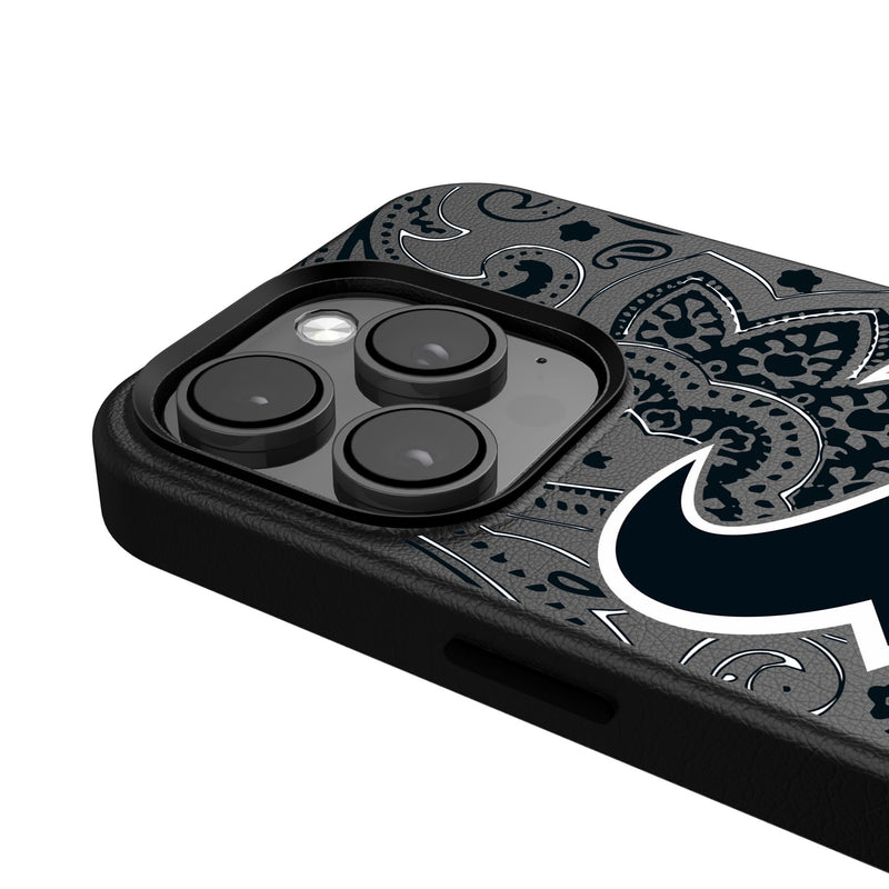 Houston Texans Paisley iPhone MagSafe Compatible Phone Case for Apple iPhone Detail.Jpg