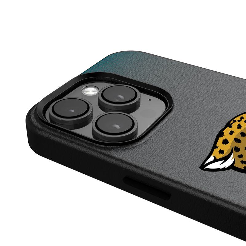 Jacksonville Jaguars Linen iPhone MagSafe Compatible Phone Case for Apple iPhone Detail.Jpg