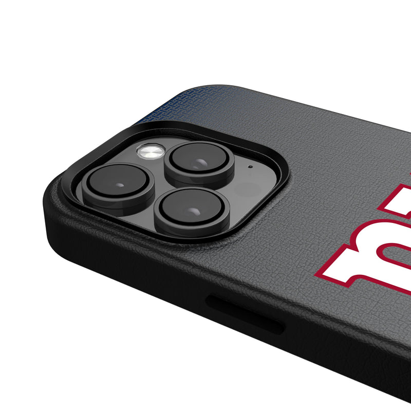 New York Giants Linen iPhone MagSafe Compatible Phone Case for Apple iPhone Detail.Jpg