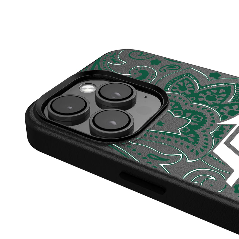 New York Jets Paisley iPhone MagSafe Compatible Phone Case for Apple iPhone Detail.Jpg