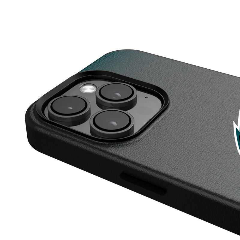 Philadelphia Eagles Linen iPhone MagSafe Compatible Phone Case for Apple iPhone Detail.Jpg