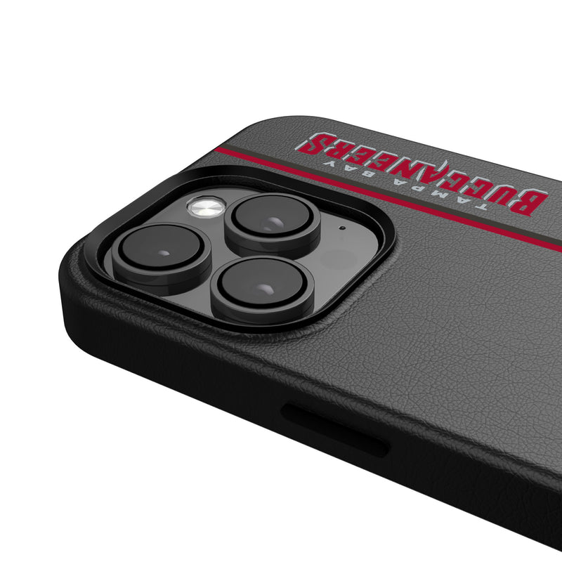 Tampa Bay Buccaneers Sidebar iPhone MagSafe Compatible Phone Case for Apple iPhone Detail.Jpg