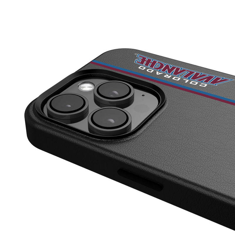 Colorado Avalanche Sidebar iPhone MagSafe Compatible Phone Case for Apple iPhone Detail.Jpg