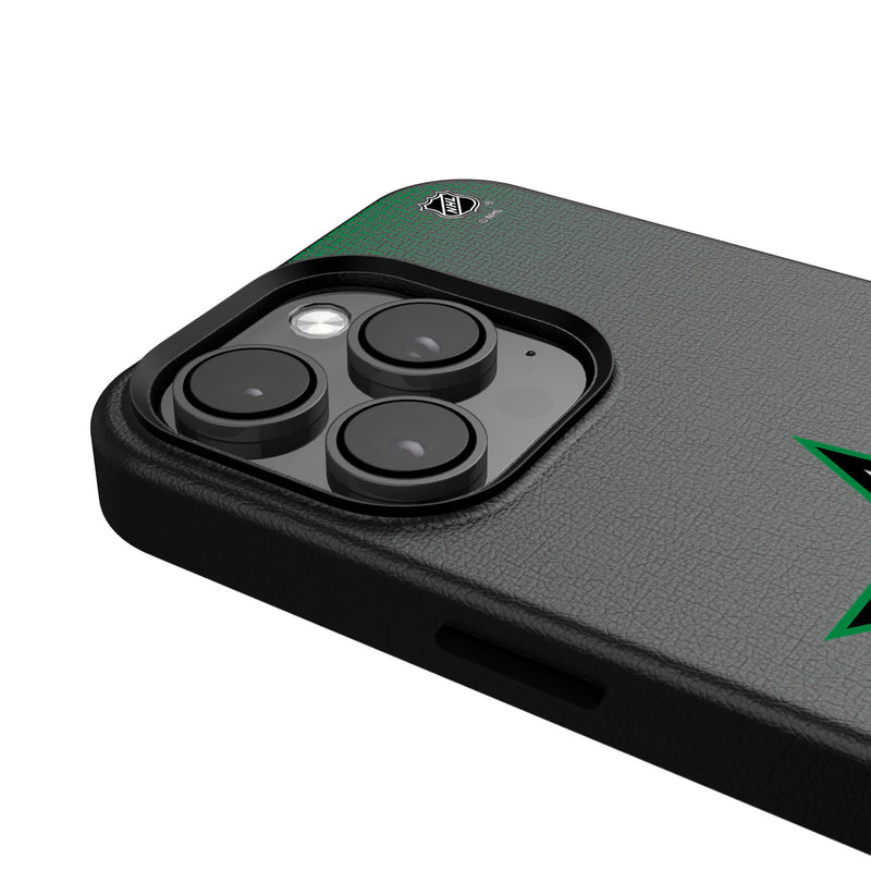 Dallas Stars Linen iPhone MagSafe Compatible Phone Case for Apple iPhone Detail.Jpg