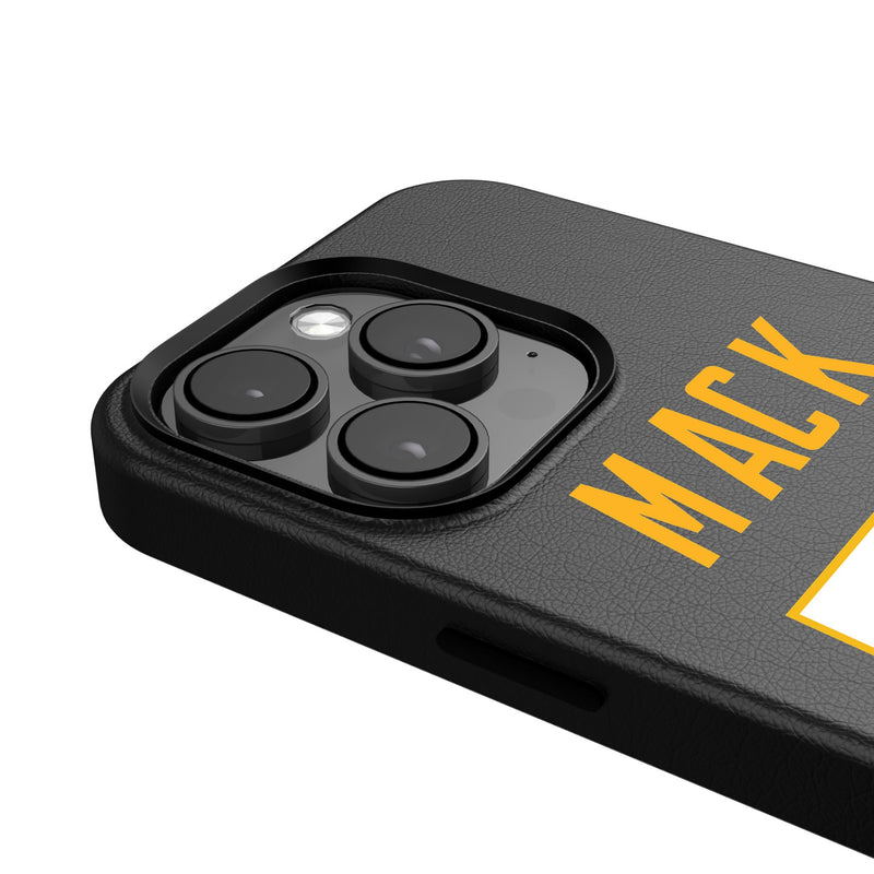 Khalil Mack Los Angeles Chargers 52 Ready iPhone MagSafe Compatible Phone Case for Apple iPhone Detail.Jpg