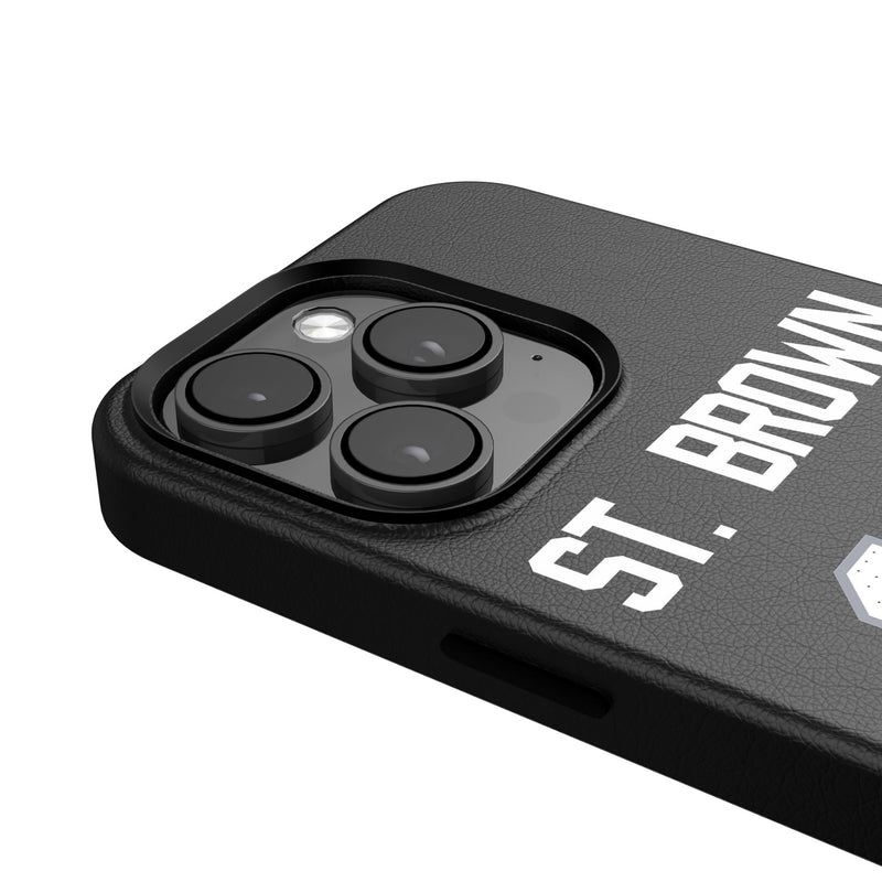 Amon-Ra St. Brown Detroit Lions 14 Ready iPhone MagSafe Compatible Phone Case for Apple iPhone Detail.Jpg