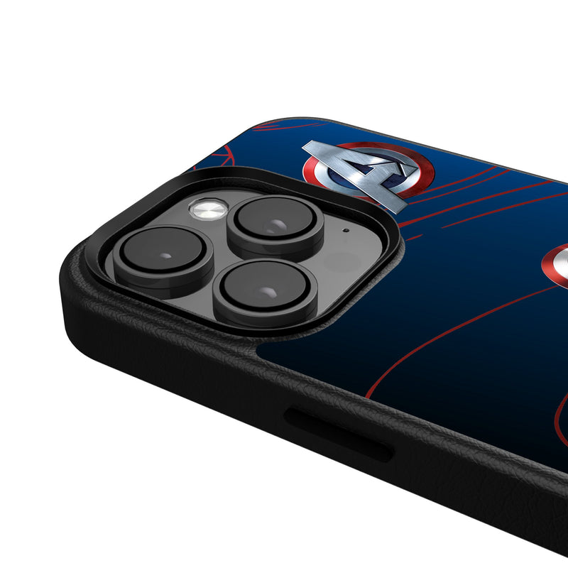 Marvel Avengers Captain America MechLine iPhone MagSafe Compatible Phone Case for Apple iPhone Detail.Jpg