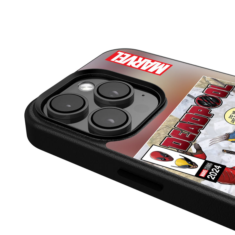 Marvel Deadpool Wolverine Cover Art iPhone MagSafe Compatible Phone Case for Apple iPhone Detail.Jpg