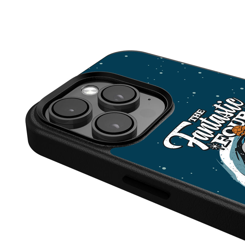 Marvel Fantastic Four Badge iPhone MagSafe Compatible Phone Case for Apple iPhone Detail.Jpg