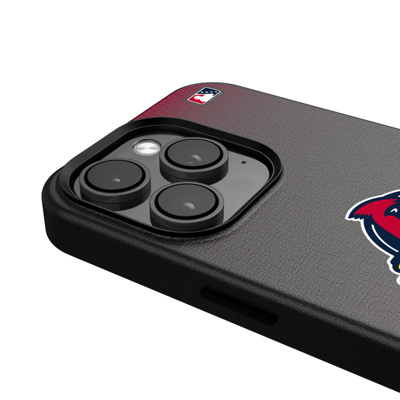 Memphis Redbirds Linen iPhone MagSafe Compatible Phone Case Detail.Jpg