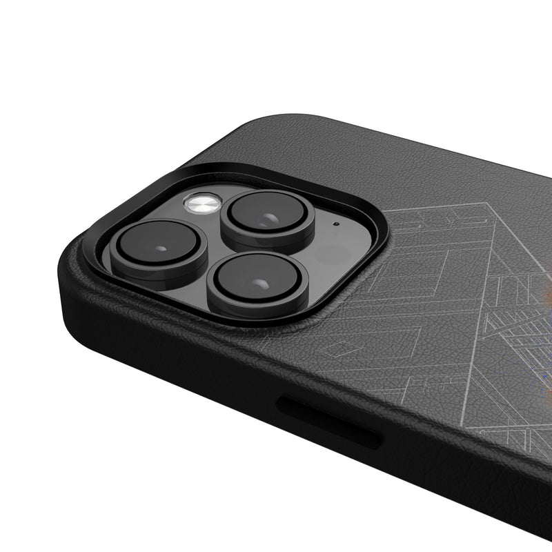 Marvel Miles Morales Badge iPhone MagSafe Compatible Phone Case for Apple iPhone Detail.Jpg