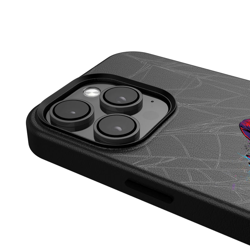 Marvel Miles Morales Badge iPhone MagSafe Compatible Phone Case for Apple iPhone Detail.Jpg