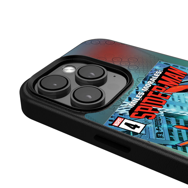 Marvel Miles Morales Classic Cover iPhone MagSafe Compatible Phone Case for Apple iPhone Detail.Jpg