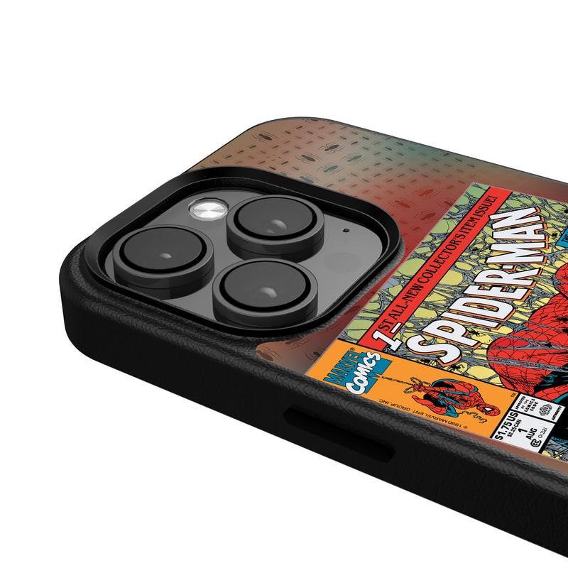Marvel Spider-Man Classic Cover iPhone MagSafe Compatible Phone Case for Apple iPhone Detail.Jpg